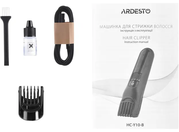 Машинка для стрижки волос Ardesto HC-Y10-B 5 Вт - изображение 6