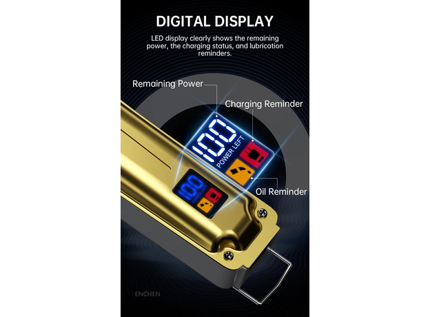 Машинка для стрижки волос Xiaomi Enchen Boost 3 Hair Clipper - изображение 11