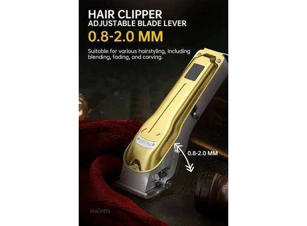 Машинка для стрижки волос Xiaomi Enchen Boost 3 Hair Clipper - изображение 13