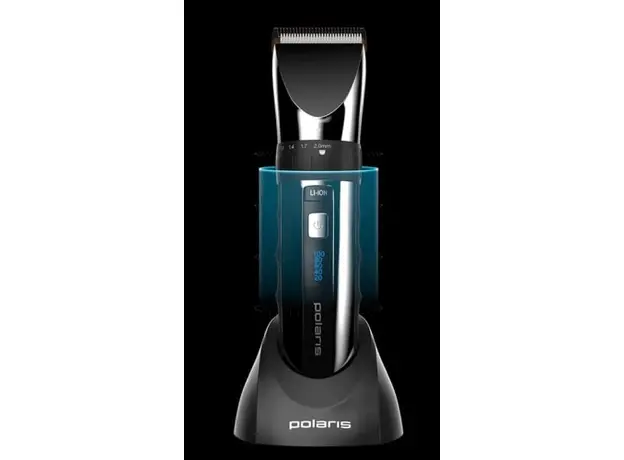 Машинка для стрижки волос POLARIS PHC 4111 Чорний/Хром - изображение 9