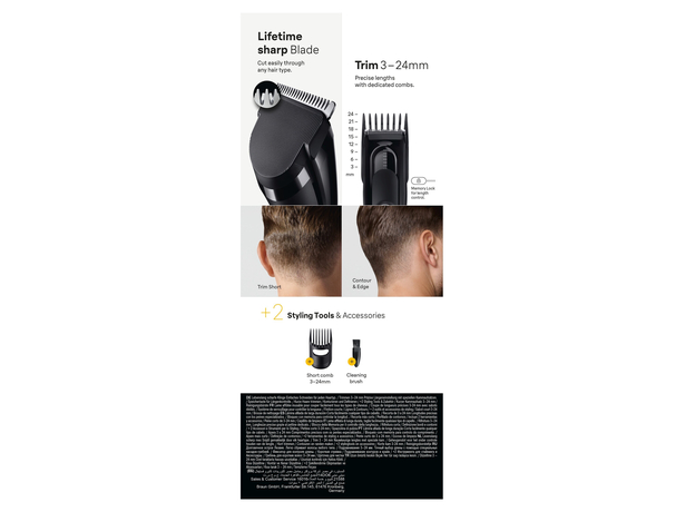 Машинка для стрижки волос Braun Series 5 HC5510 - изображение 6