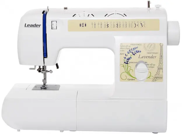 Швейная машина LEADER Lavender белый/синий 