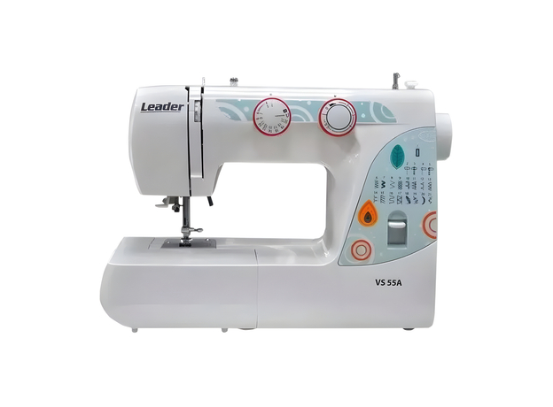 Швейная машина LEADER VS 55A белый/бирюзовый - изображение 2