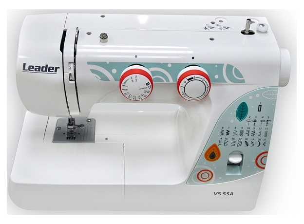 Швейная машина LEADER VS 55A белый/бирюзовый - изображение 3