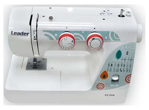 Швейная машина LEADER VS 55A белый/бирюзовый - изображение 3