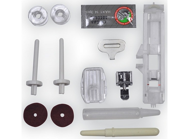 Швейная машина LEADER VS 55A белый/бирюзовый - изображение 5
