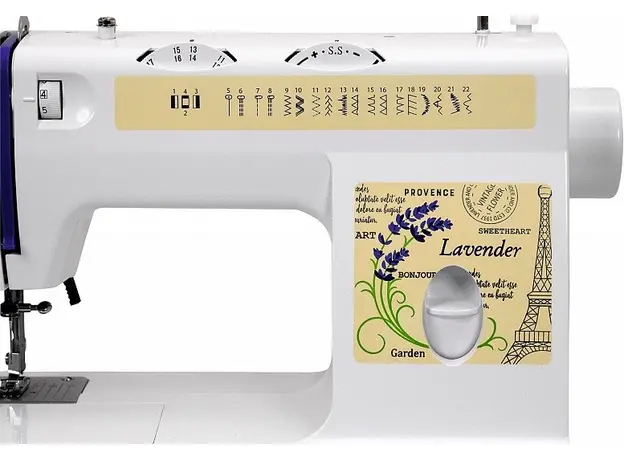Швейная машина LEADER Lavender белый/синий - изображение 4