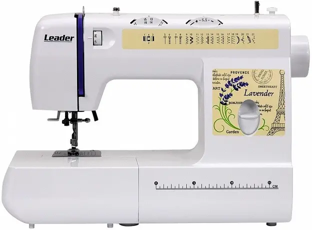 Швейная машина LEADER Lavender белый/синий - изображение 5