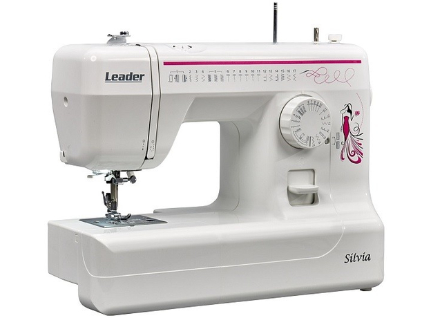 Швейная машина LEADER SILVIA белый/розовый - изображение 3