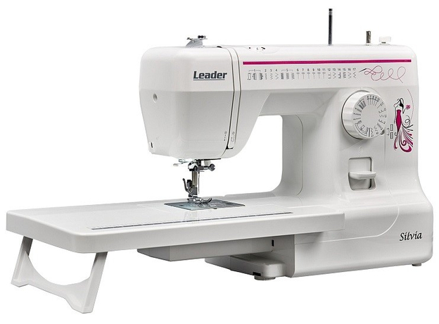 Швейная машина LEADER SILVIA белый/розовый - изображение 6