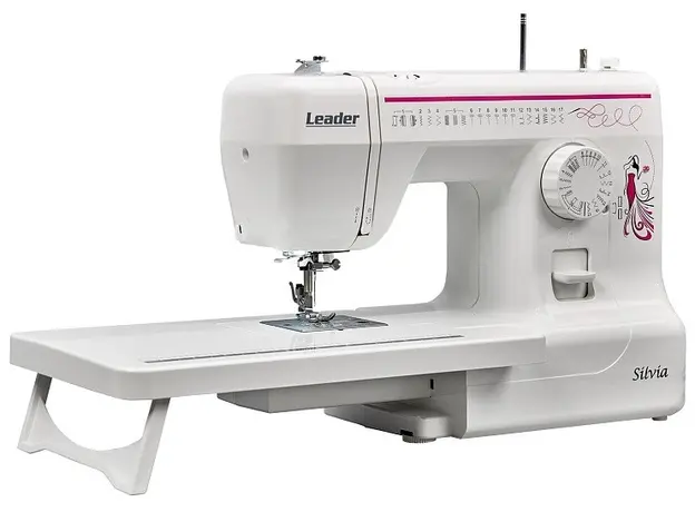 Швейная машина LEADER SILVIA белый/розовый - изображение 6