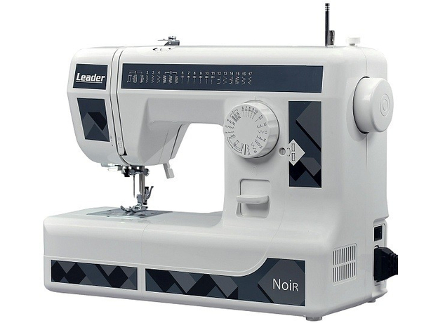 Швейная машина LEADER NOIR белый/серый - изображение 2