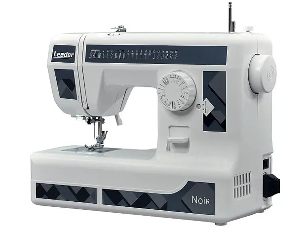 Швейная машина LEADER NOIR белый/серый - изображение 2