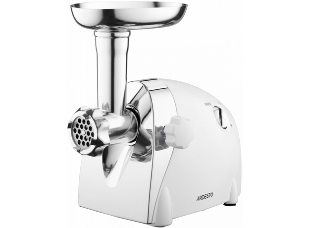 Мясорубка электрическая Ardesto MGA-2000W бело-серебристая 