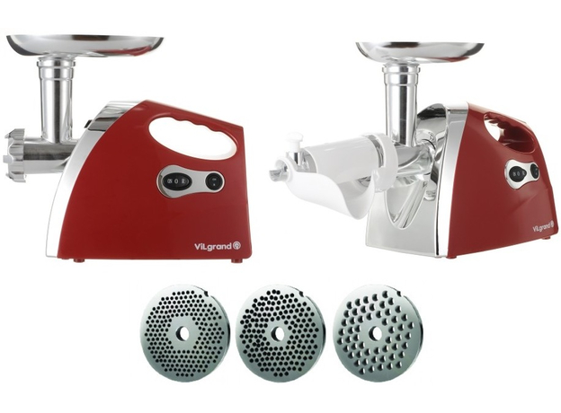 Мясорубка электрическая ViLgrand V203-BRMG_red - изображение 3