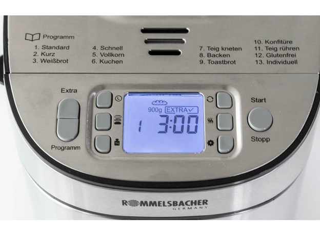 Хлебопечка Rommelsbacher BA 550 (4001797900012) - изображение 2