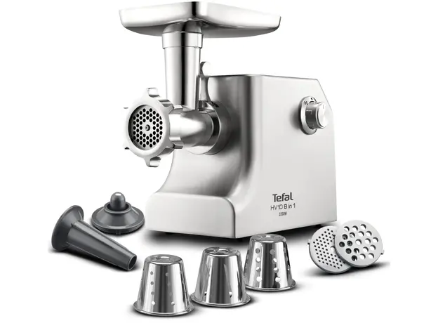 Мясорубка электрическая Tefal HV10 8IN1 NE858D38 - изображение 4