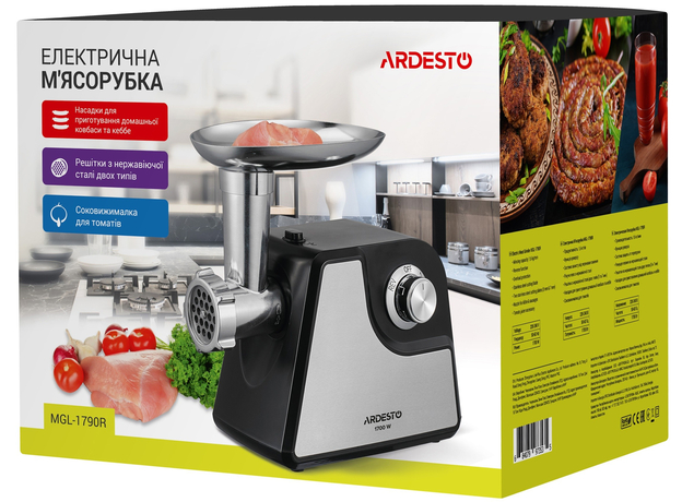 Мясорубка электрическая Ardesto MGL-1790R - изображение 7