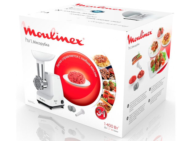 Мясорубка электрическая MOULINEX 3в1 ME111032 - изображение 5