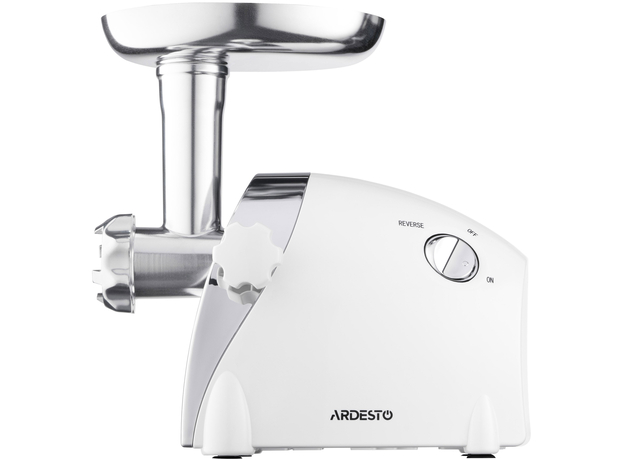 Мясорубка электрическая Ardesto MGA-2000W бело-серебристая - изображение 2