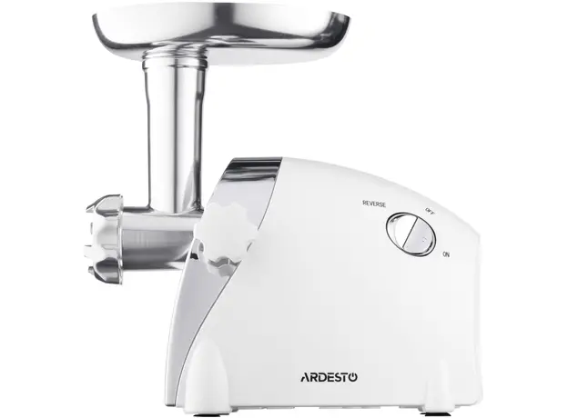 Мясорубка электрическая Ardesto MGA-2000W бело-серебристая - изображение 2