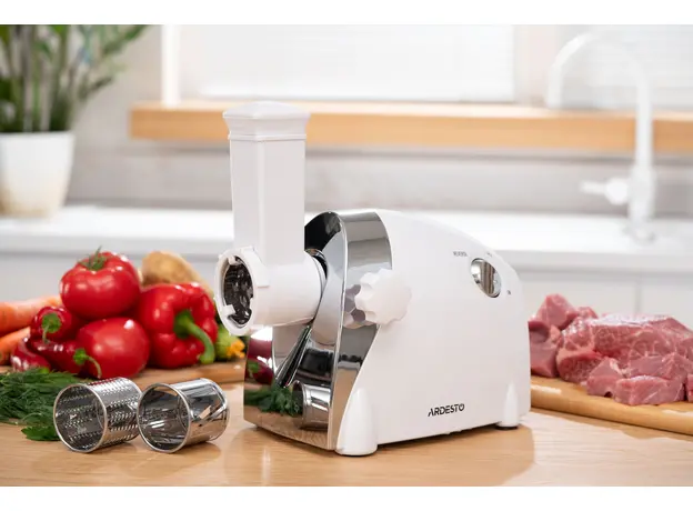 Мясорубка электрическая Ardesto MGA-2000W бело-серебристая - изображение 31