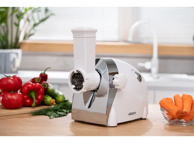 Мясорубка электрическая Ardesto MGA-2000W бело-серебристая - изображение 32