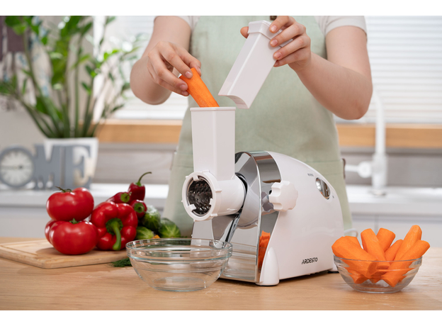 Мясорубка электрическая Ardesto MGA-2000W бело-серебристая - изображение 33