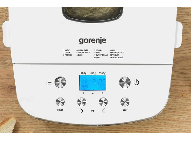 Хлебопечка GORENJE BM1350W - изображение 7