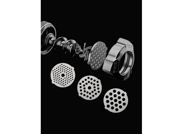 Мясорубка электрическая POLARIS PMG 2586 Нержавеющая сталь/серый - изображение 9