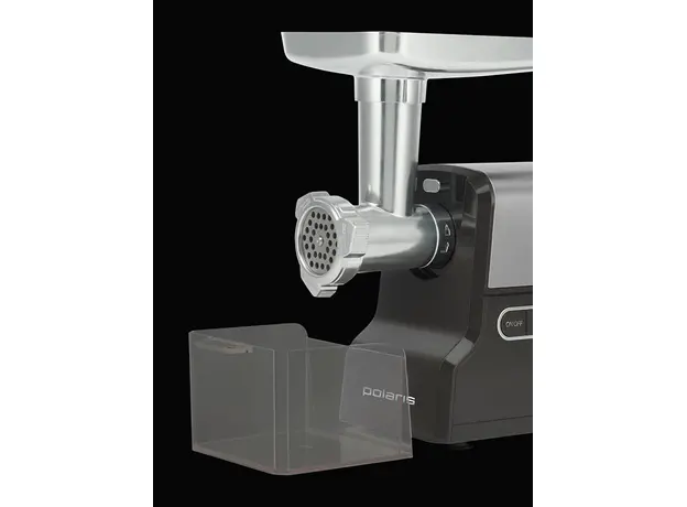 Мясорубка электрическая POLARIS PMG 2586 Нержавеющая сталь/серый - изображение 14