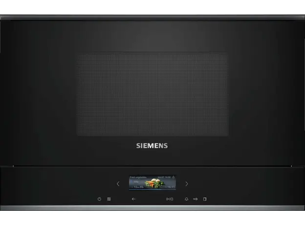 Встраиваемая микроволновая печь Siemens iQ700 BE732R1B1 