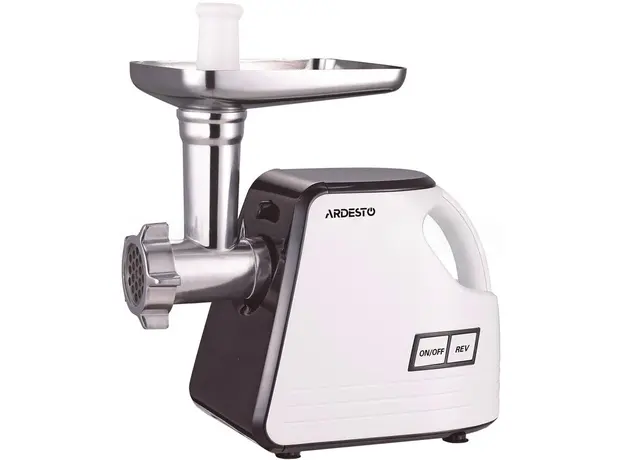 Мясорубка электрическая Ardesto MGA-2300W бело-черная 
