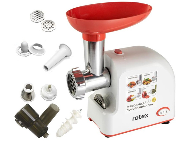 Мясорубка электрическая Rotex RMG190-W Tomato Master 