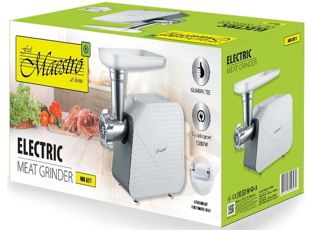 Мясорубка электрическая Maestro MR-851 (4820096553039) - изображение 6