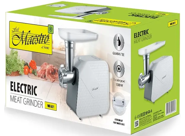 Мясорубка электрическая Maestro MR-851 (4820096553039) - изображение 6