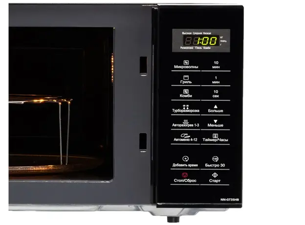 Микроволновая печь PANASONIC NN-GT35HBZPE - изображение 3
