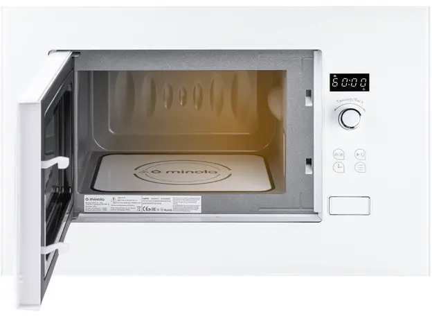 Встраиваемая микроволновая печь Minola BWO 2011 WH - изображение 3