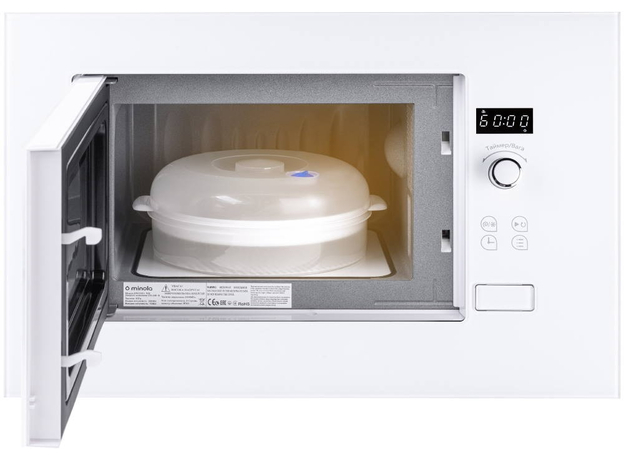 Встраиваемая микроволновая печь Minola BWO 2011 WH - изображение 4