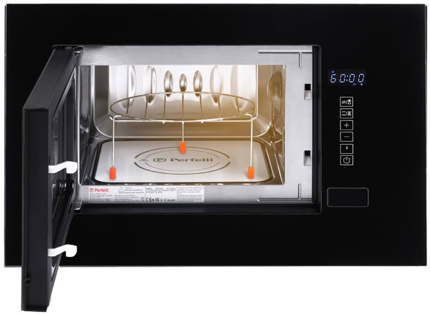 Встраиваемая микроволновая печь Perfelli BM 205 GLB - изображение 6