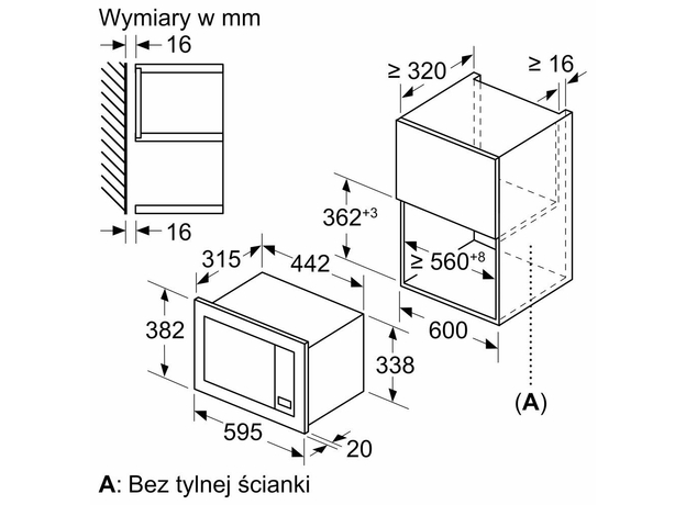 Встраиваемая микроволновая печь Bosch Series 2 BEL623MD3 - изображение 15