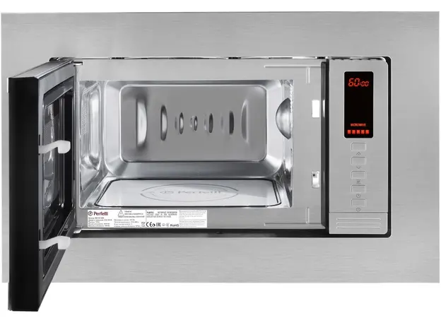 Встраиваемая микроволновая печь Perfell BM 202 BIX - изображение 3
