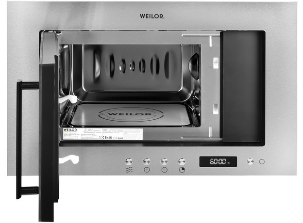 Встраиваемая микроволновая печь Weilor WBM 2041 GSS - изображение 3