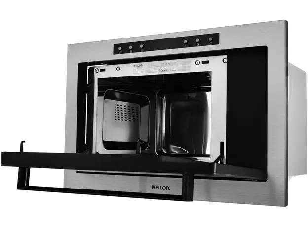 Встраиваемая микроволновая печь Weilor WBM 2541 GSS - изображение 5