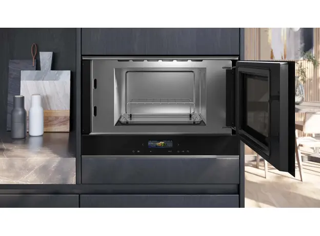 Встраиваемая микроволновая печь Siemens iQ700 BE732R1B1 - изображение 2