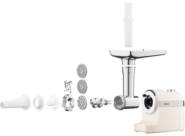 Мясорубка электрическая Ardesto MGK-1800BG Бежево-серебристая - изображение 17