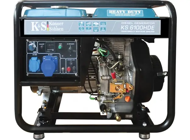 Генератор дизельный Konner&Sohnen Heavy Duty KS 6100HDE 