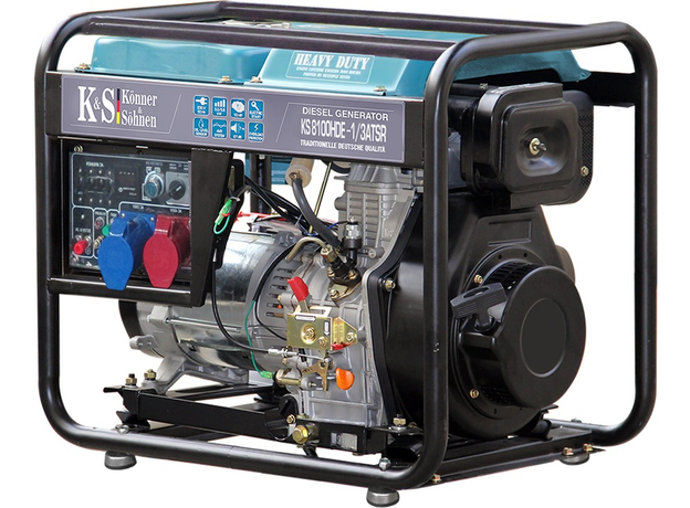 Генератор дизельный Konner&Sohnen Heavy Duty KS 8100HDE-1/3 ATSR 
