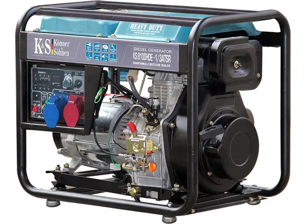 Генератор дизельный Konner&Sohnen Heavy Duty KS 8100HDE-1/3 ATSR 