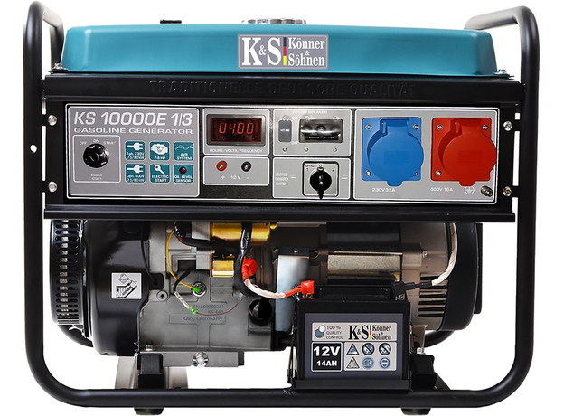Генератор бензиновый Konner&Sohnen KS 10000E-1/3 
